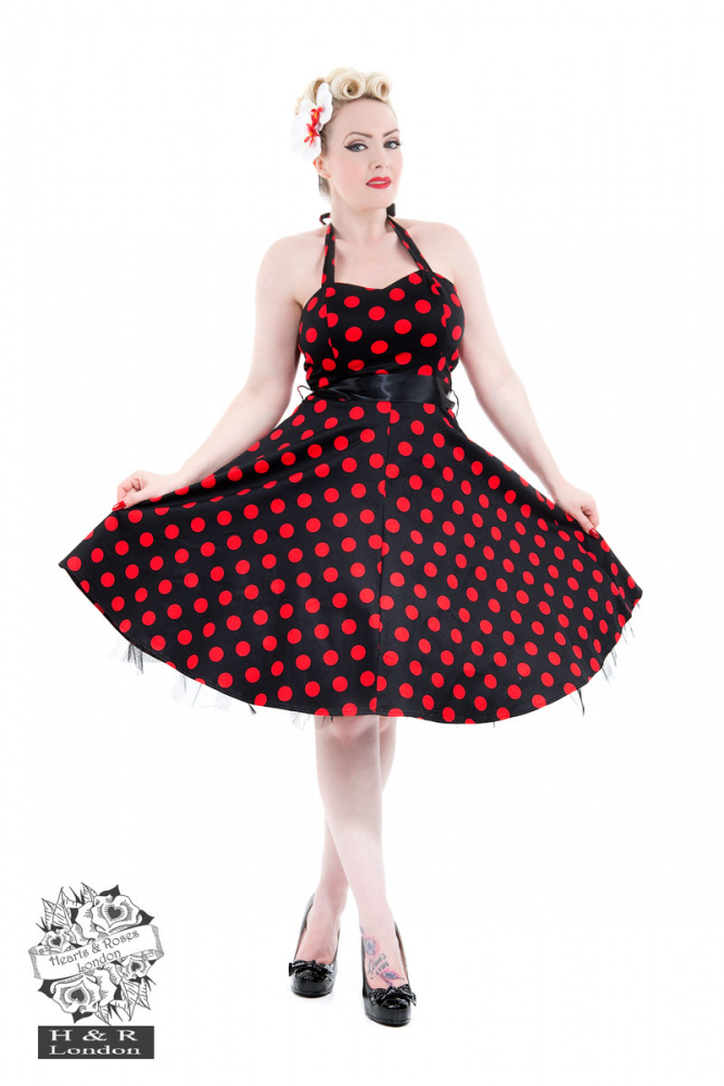 Polkadot kjole deals