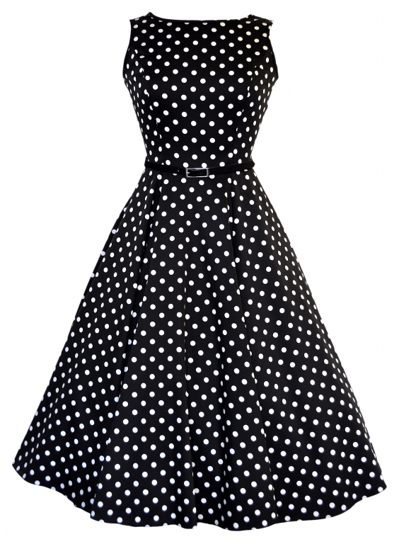 Polkadot kjole 2025